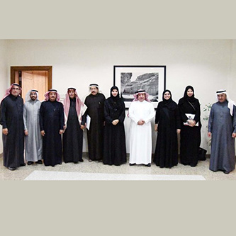 اجتماع مجلس إدارة المكتبة الاول في دورته الخامسة